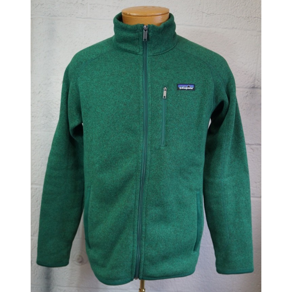 Patagonia Common threads Green Fleece Men size Medium Sweater